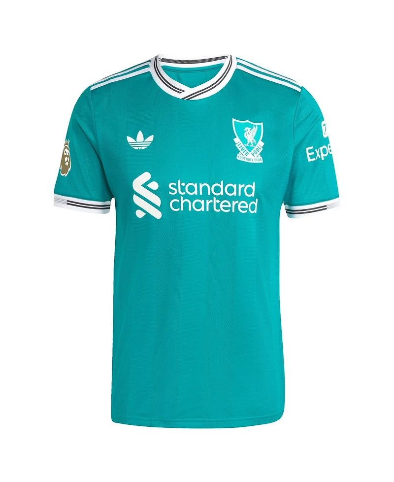AdidasMen's Mohamed Salah Green Liverpool 2025/26 Third Authentic Player Jersey