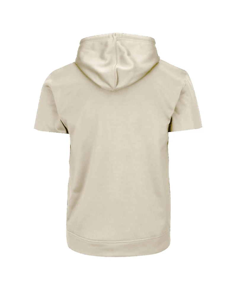 Fanatics Men's Cream/Red Philadelphia Phillies Big Tall Contrast Short Sleeve Hoodie