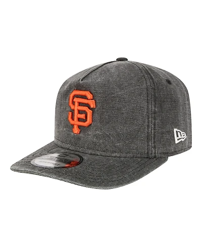 New Era Men's Black San Francisco Giants Denim Classic 19TWENTY Adjustable Hat