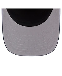 New Era Men's Blue/Natural Los Angeles Dodgers Grained 9FIFTY A-Frame Trucker Adjustable Hat