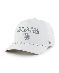 '47 Brand Men's White Tampa Bay Rays Forward Vault Hitch Adjustable Hat