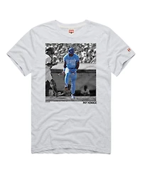 Homage Men's Bo Jackson Ash Kansas City Royals Cooperstown Collection Pay Tri-Blend T-Shirt