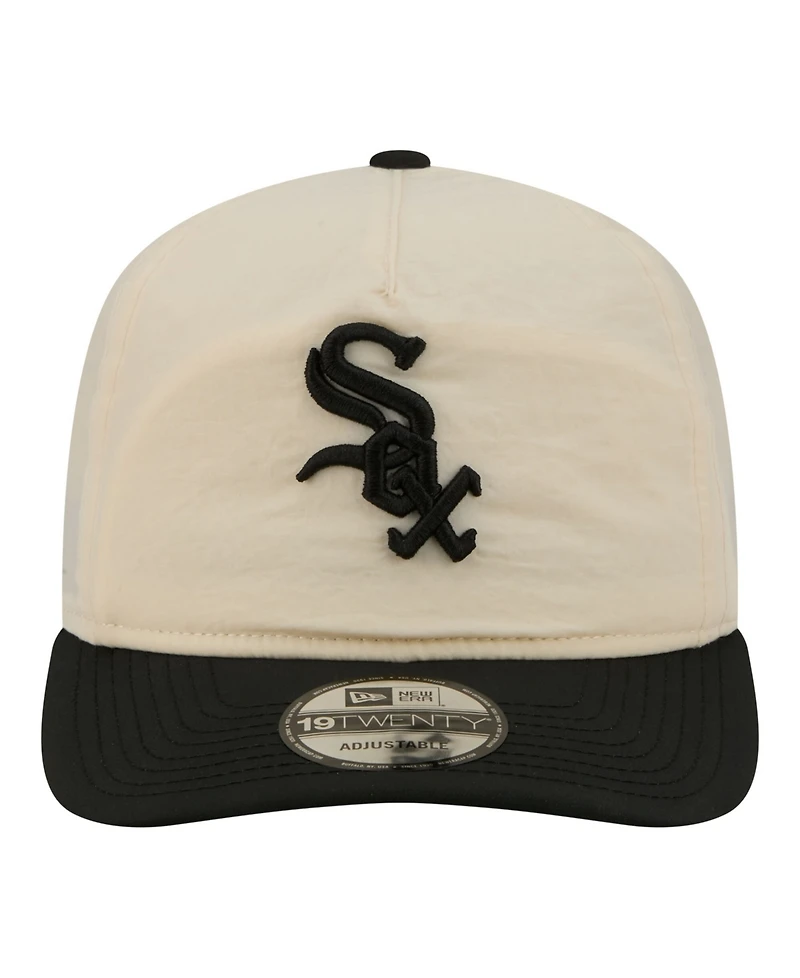 New Era Men's Cream/Black Chicago White Sox Everyday 19TWENTY Adjustable Hat