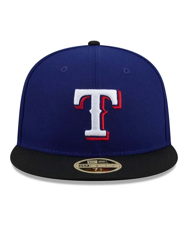 New Era Men's Royal/Black Texas Rangers 2026 Baseball Hall of Fame 59FIFTY Fitted Hat