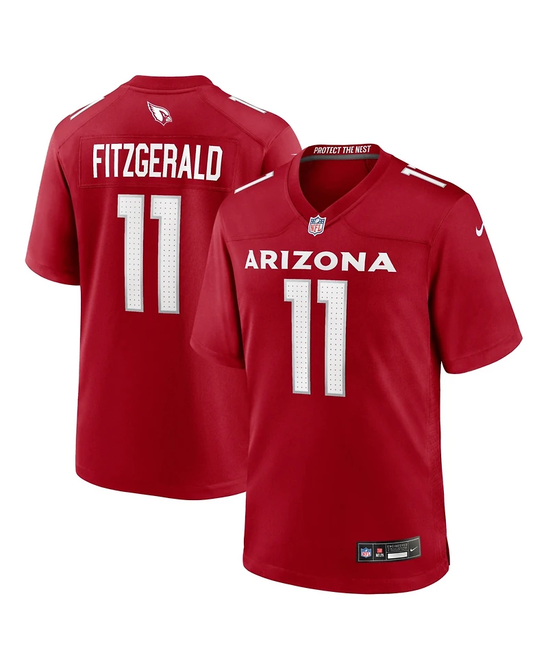 Nike Men's Larry Fitzgerald Cardinal Arizona Cardinals Team Retired Game Jersey