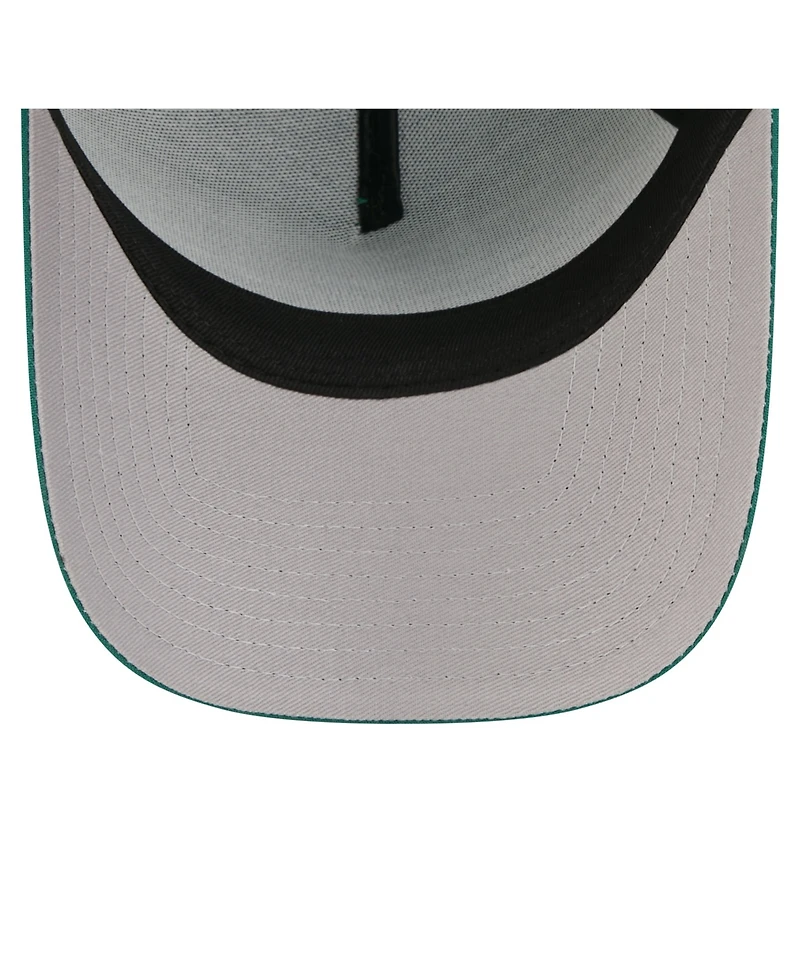 New Era Men's Green Texas Rangers Pin Seeker 9FORTY A-Frame Adjustable Hat