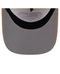 New Era Men's Cream/Orange Denver Broncos Washed A-Frame 9FIFTY Snapback Hat