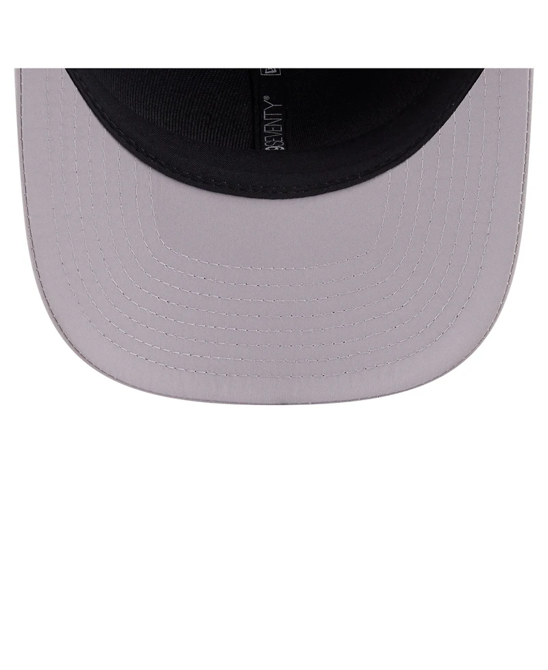 New Era Men's Gray Texas Rangers Laser Perforated 9SEVENTY Adjustable Hat