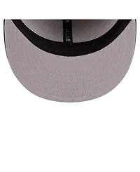 New Era Men's Khaki/Dark Blue Texas Rangers Ice Cream 9FIFTY Snapback Hat