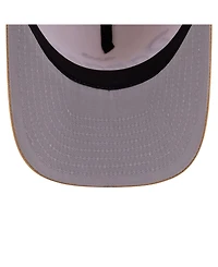 New Era Men's Cream Texas Rangers Herringbone 9FIFTY A-Frame Snapback Hat