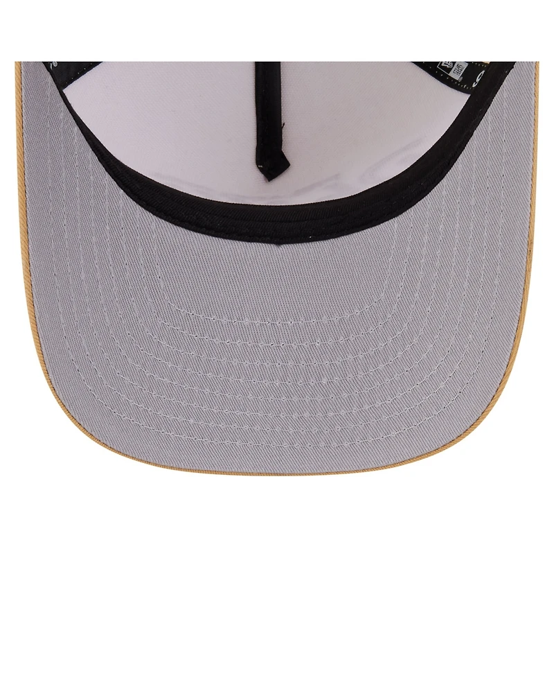 New Era Men's Cream Philadelphia Phillies Herringbone 9FIFTY A-Frame Snapback Hat