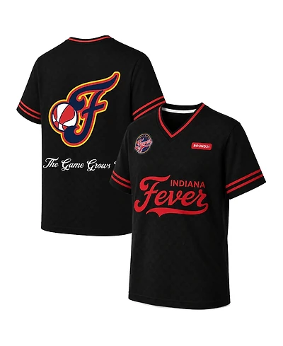 Round21 Men's Black Indiana Fever Soccer Jersey