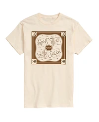 Airwaves Men's Peanuts Spike Western Graphic T-Shirt