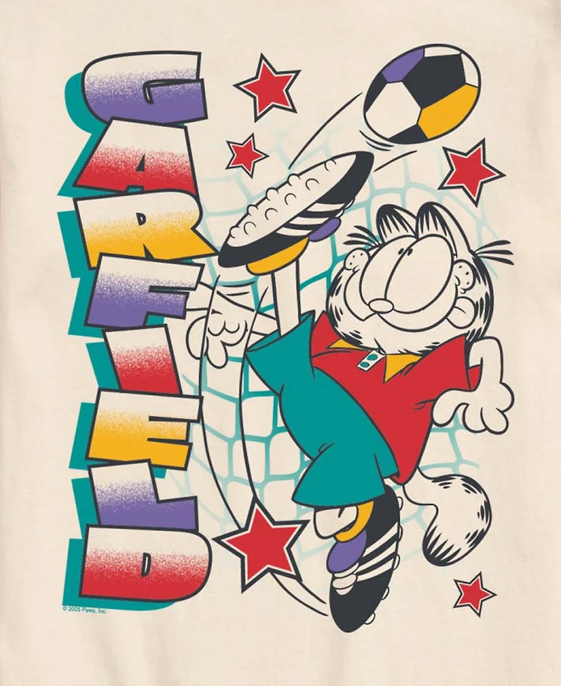 Airwaves Men's Garfield Soccer Graphic T-Shirt