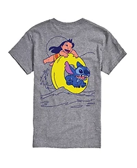 Airwaves Men's Lilo And Stitch Tube Graphic T-Shirt
