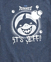 Airwaves Men's Marvel Rivals Jeff Spraypaint Graphic T-Shirt