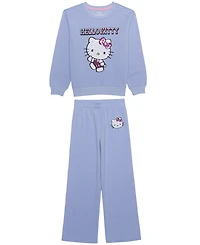 Epic Threads Girls' 7-16 Hello Kitty Graphic Sweatshirt and Joggers, 2-Piece Set