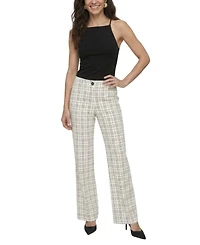 Lily and Lionel London Women's Chess Check Print Trouser