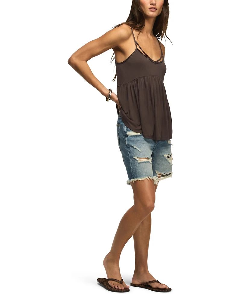 Lucky Brand Women's Sandwash V-Neck Cami Top