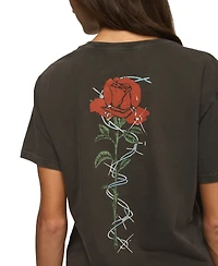Lucky Brand Women's Guns N' Roses Graphic Print Boyfriend T-Shirt
