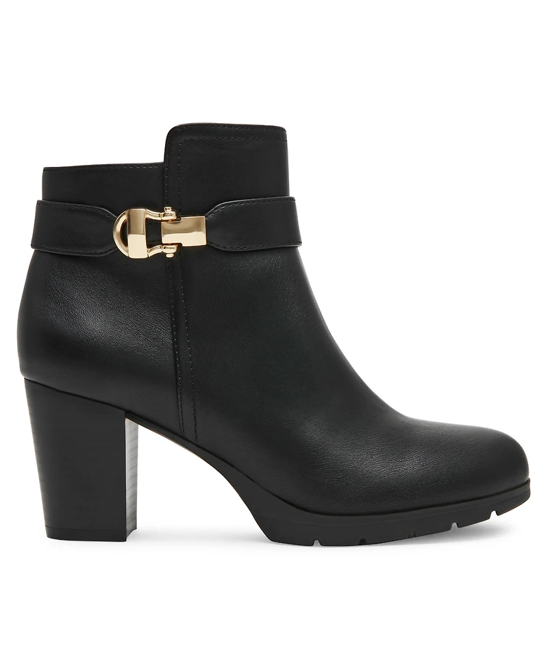 Anne Klein Women's Reins Zipper Dress Booties