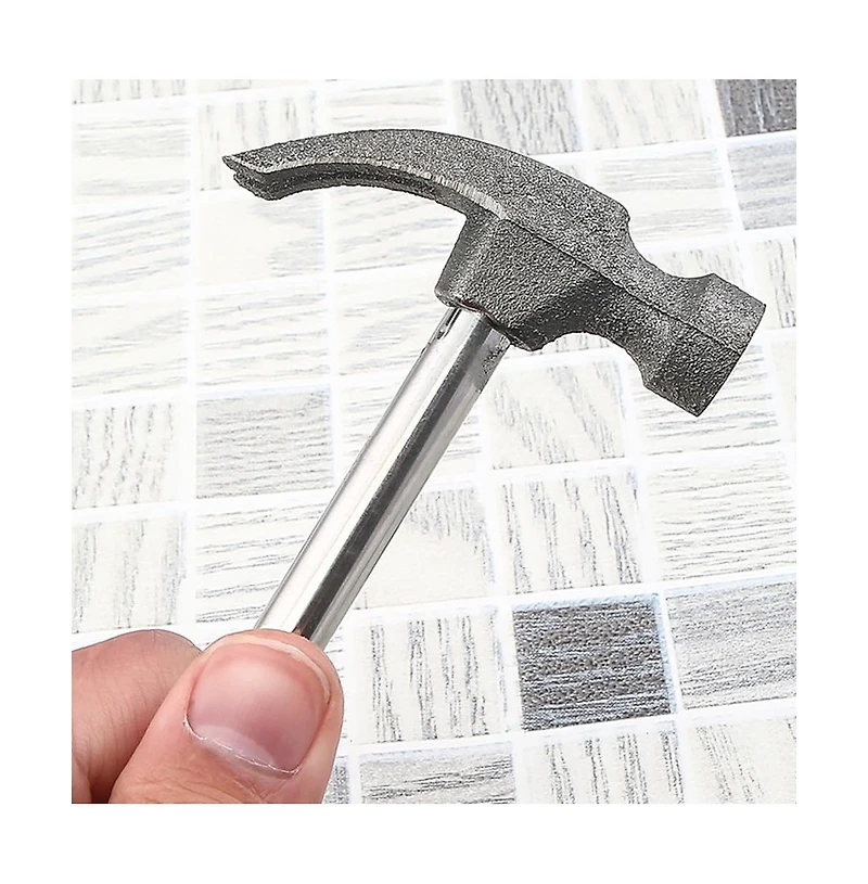 Xdovet Mini Claw Hammer Set Stubby Rubber Handle Steel Diy Tool