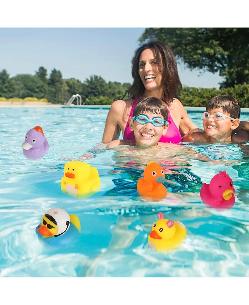 Gnuadz 30Pack Rubber Ducks Bulk Bath Party Favors