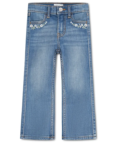 abercrombie kids Toddler Girls' 2T-5T Stitchy Flare Jeans