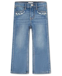 abercrombie kids Toddler Girls' 2T-5T Stitchy Flare Jeans