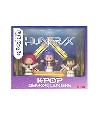 Little People KPop Demon Hunters: Huntr/X Special Edition 3-Piece Action Figure Set, Ages 8+
