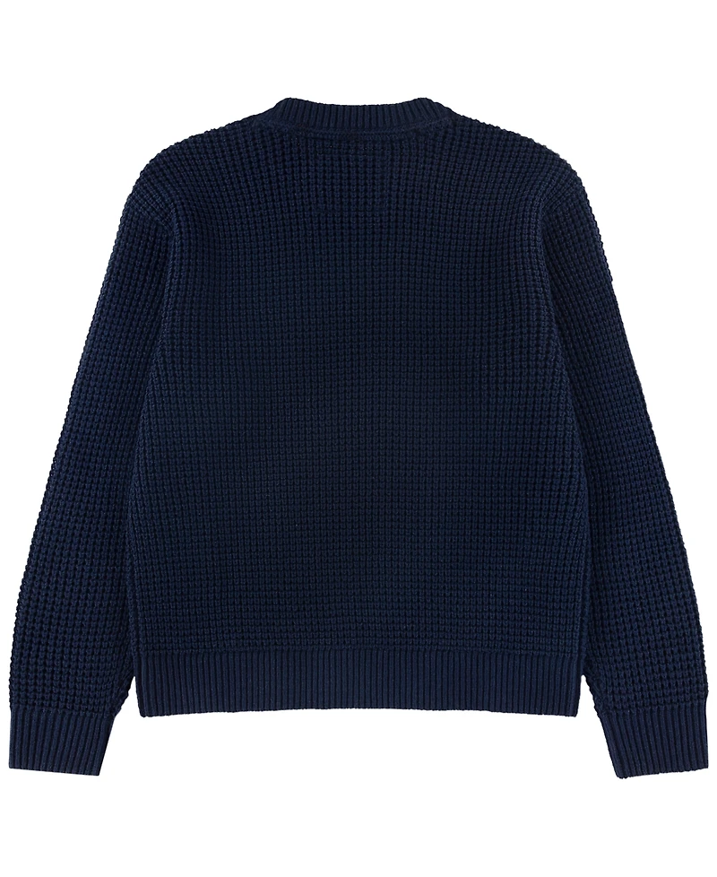 abercrombie kids Boys' 5-18 Long-Sleeve Thermal Crew Sweater