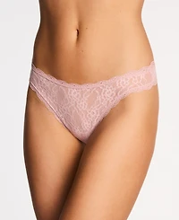 b.tempt'd Women's by Wacoal Little Coverage Floral Lace Thongs