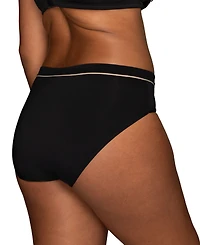 Vanity Fair Lingerie Women's Beyond Comfort Ultimate Stretch Hi-Cut Brief, 3-Pack