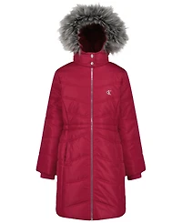Calvin Klein Girls' 7-16 Aerial Puffer Jacket