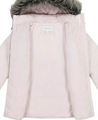 Calvin Klein Girls' 7-16 Aerial Puffer Jacket