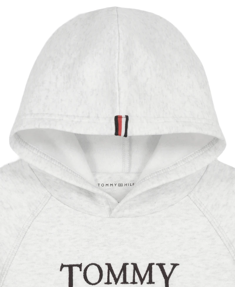 Tommy Hilfiger Baby Boys' Logo Fleece Hoodie and Jogger Pants Set, 2-Piece Set