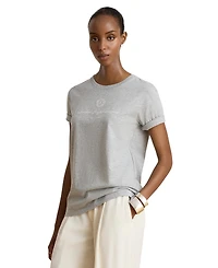 Lauren Ralph Women's Crewneck Short-Sleeve T-Shirt