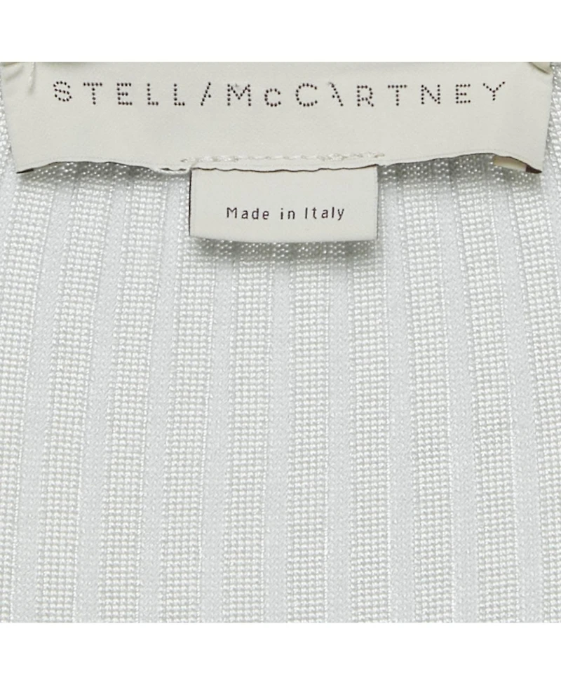 Pre-Owned Stella Mccartney Women's Rib Knit Asymmetric Maxi Dress