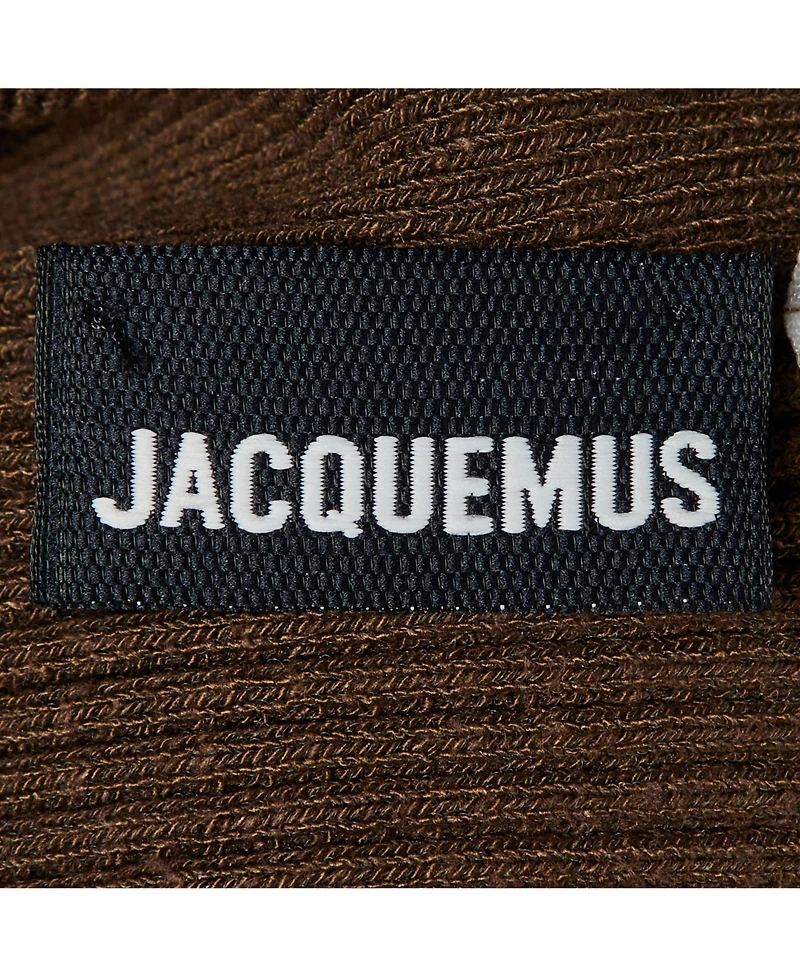 Pre-Owned Jacquemus Women's Jersey Knit Cut Out Detail La Robe Sierra Midi Dress