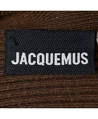 Pre-Owned Jacquemus Women's Jersey Knit Cut Out Detail La Robe Sierra Midi Dress