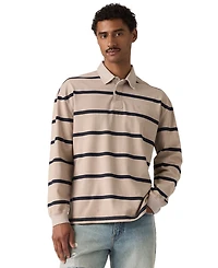 Levi's Men's Union Rugby Long-Sleeve Polo Shirt