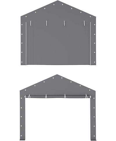 gaomon Zipper Door Replacement for Portable Garage - Compatible with Frames