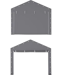 gaomon Zipper Door Replacement for Portable Garage - Compatible with Frames