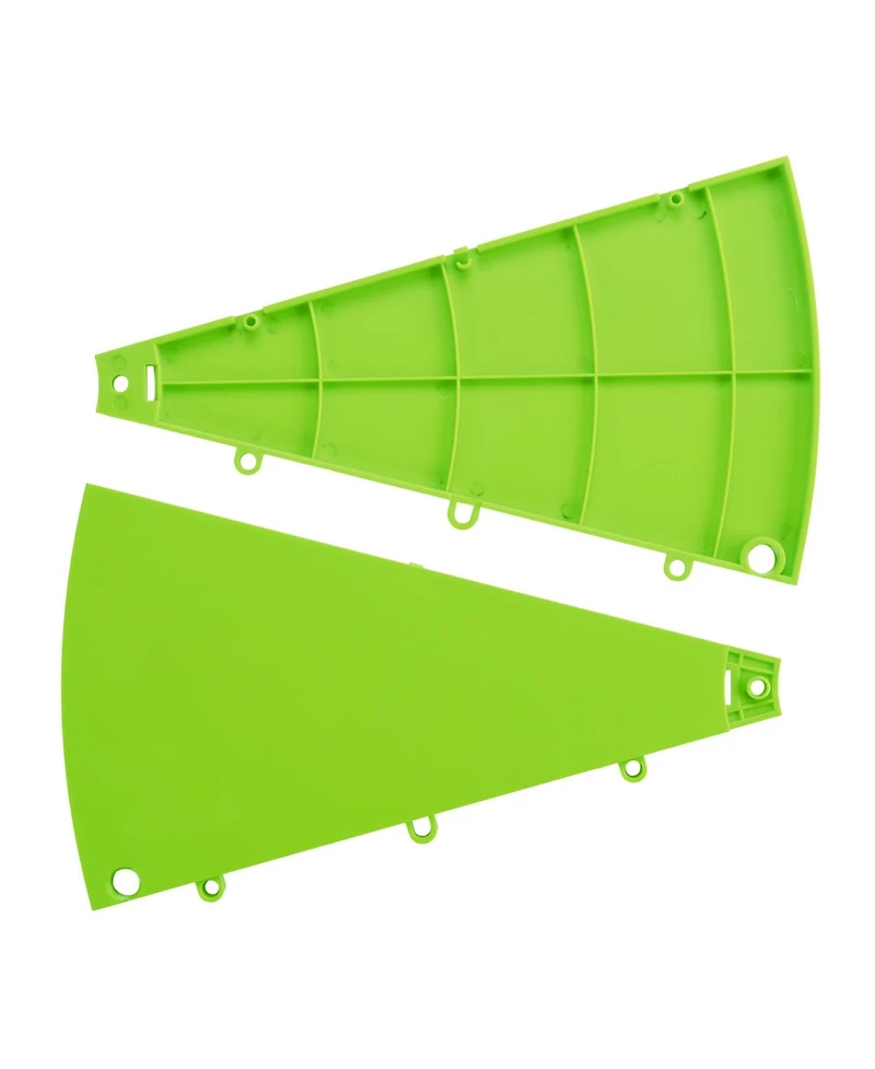 WinSpin 6 Pcs Prize Wheel Panels Dry Erase Green for 24" Modular Prize Wheel