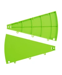 WinSpin 6 Pcs Prize Wheel Panels Dry Erase Green for 24" Modular Prize Wheel