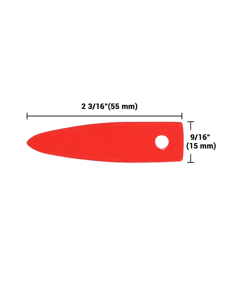 WinSpin 20 Pcs Spinning Wheel Red Pointer Prize Wheel Replacement Part Tradeshow