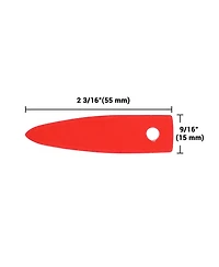 WinSpin 20 Pcs Spinning Wheel Red Pointer Prize Wheel Replacement Part Tradeshow