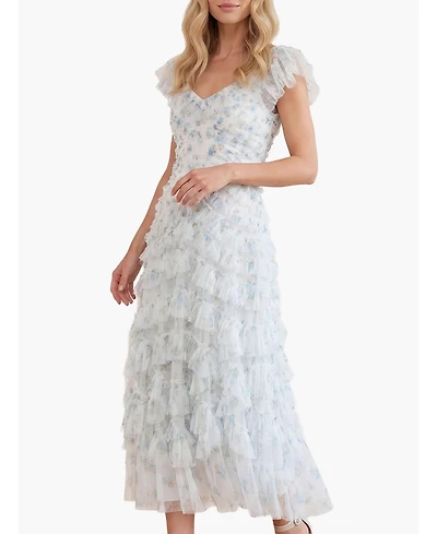 Needle & Thread Women's Magnolia Ditsy Lola Ballerina Dress