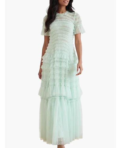 Needle & Thread Women's Valentine Ruffle Maxi Gown