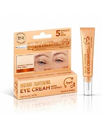 Lovery Korean Skin Care Vitamin C Eye Cream, Instant Tightening and Brightening, Firming and Depuffing Korean Under-Eye Treatment